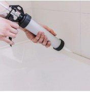 What material will silicone not stick to?