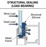 What is the difference between structural silicone and regular silicone?