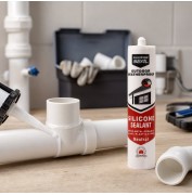 Will silicone stick to plastic, metal, or wood?