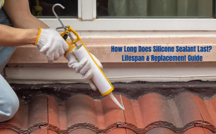 How long does silicone sealant last outside?